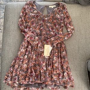 Floral Long Sleeve Dress